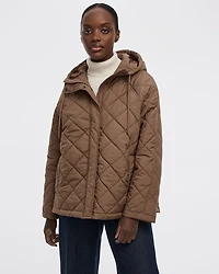 Quilted Hooded Jacket