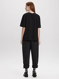 Short Sleeve Screen Print Tee – Cotton Blend
