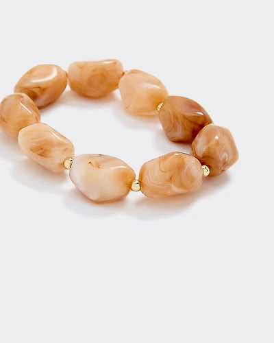 Bracelet with Acrylic Beads