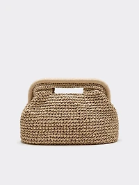 Sac structuré en paille