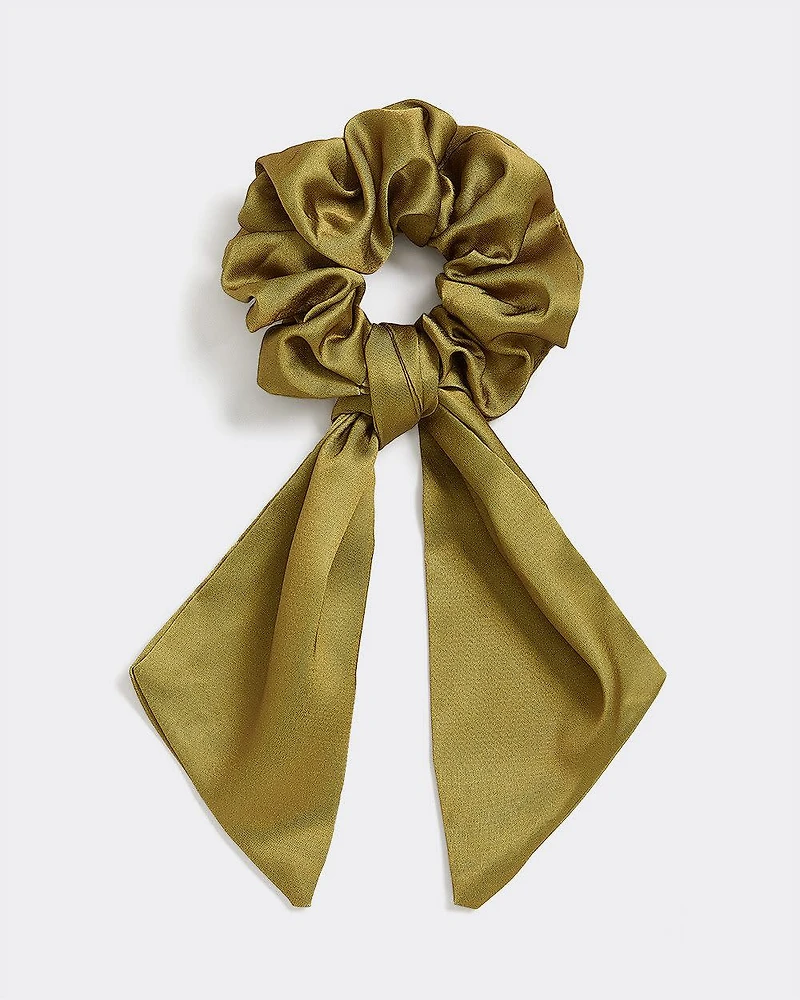 Satin Scarf Scrunchie