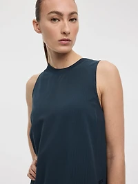 Robe midi texturée sans manches - Hyba