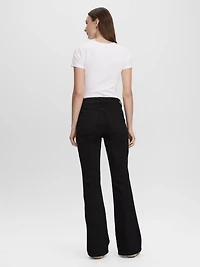Flare-Leg High-Rise Jean