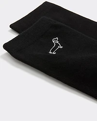 Embroidered Dog Crew Socks