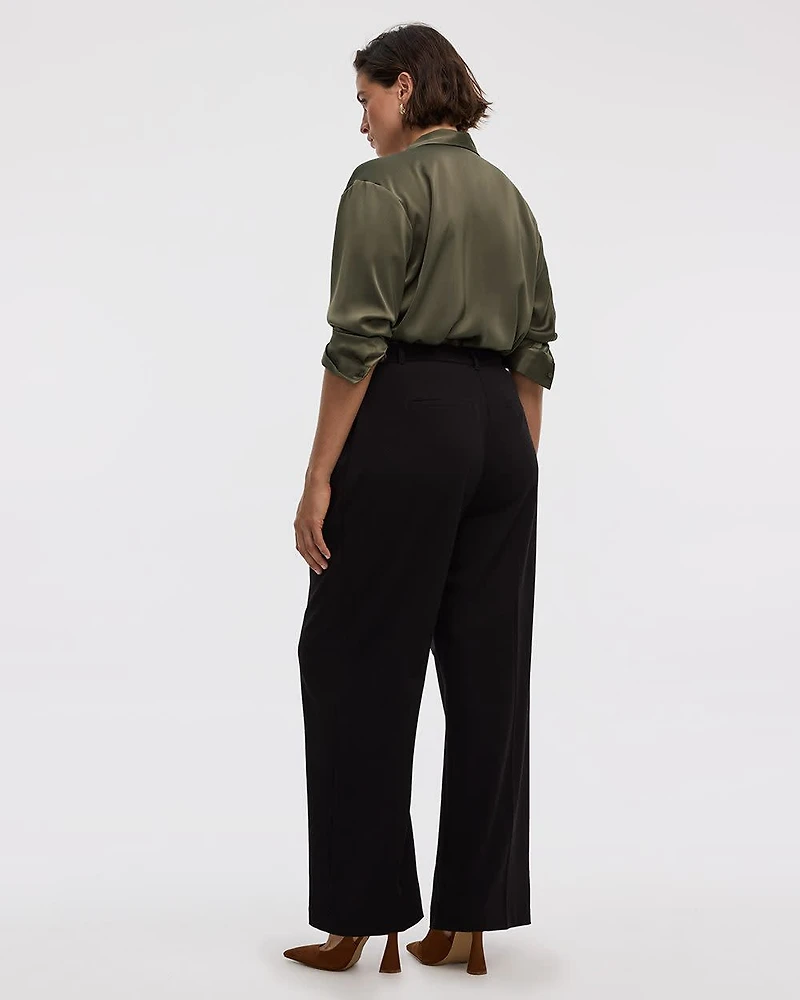 Wide-Leg High-Rise Pant - The Timeless Curvy Fit