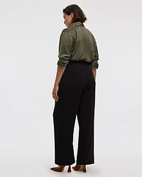 Wide-Leg High-Rise Pant - The Timeless Curvy Fit