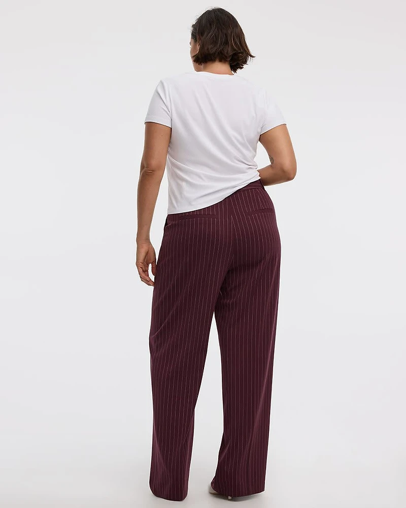 Wide-Leg Mid-Rise Pant - The Timeless Curvy Fit
