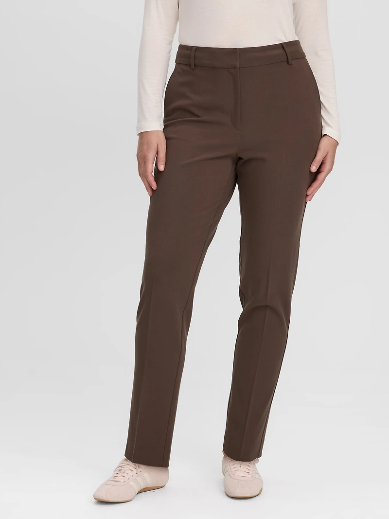 Pantalon longueur cheville à taille haute et jambe étroite - Coupe Courbes