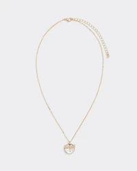 Short Necklace with Dragonfly Pendant