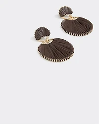 Raffia Pendants Earrings