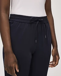 Pantalon jogger en sergé - Long