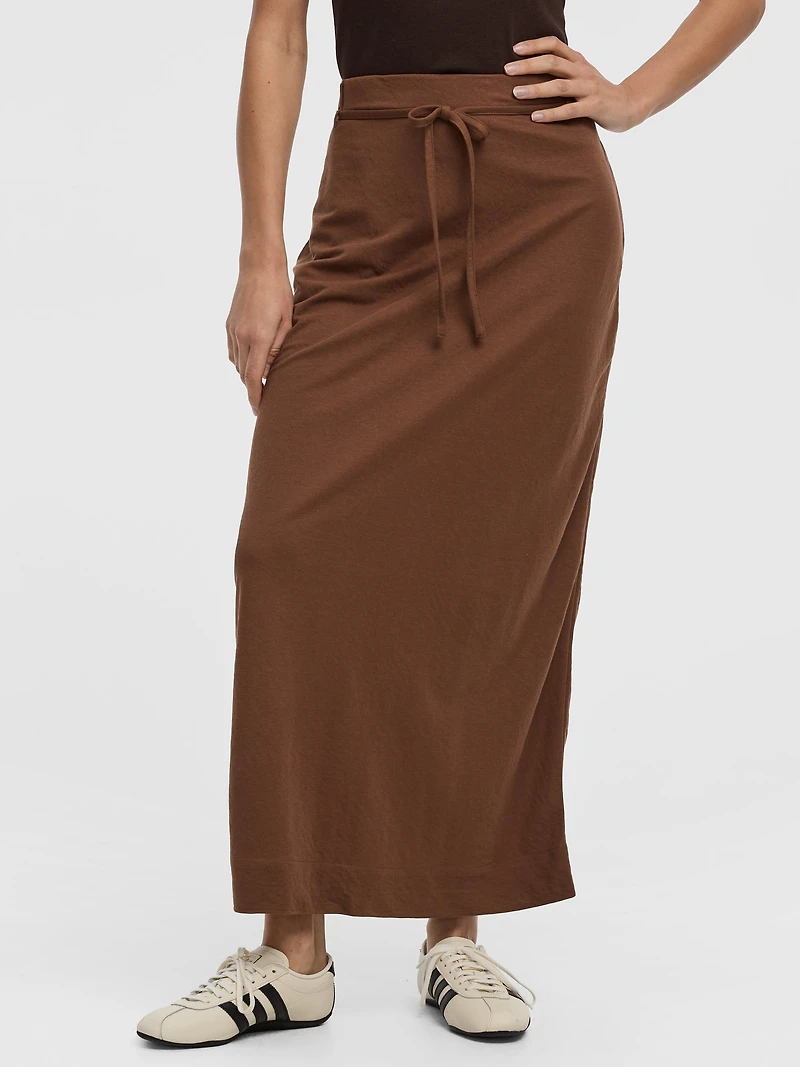 Pull-On Maxi Skirt