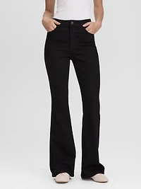 Flare-Leg High-Rise Jean