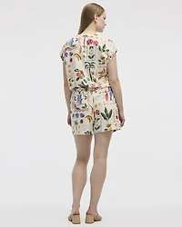 Short à taille élastique