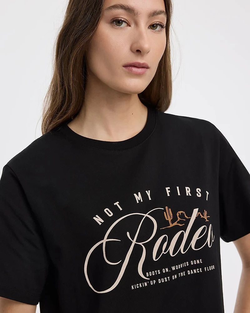 Crew-Neck Graphic T-Shirt