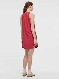 Sleeveless Crew-Neck Dress - Hyba