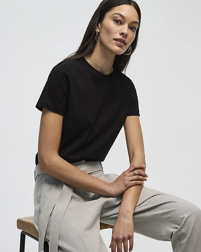 Boyfriend Crew Neck T-Shirt