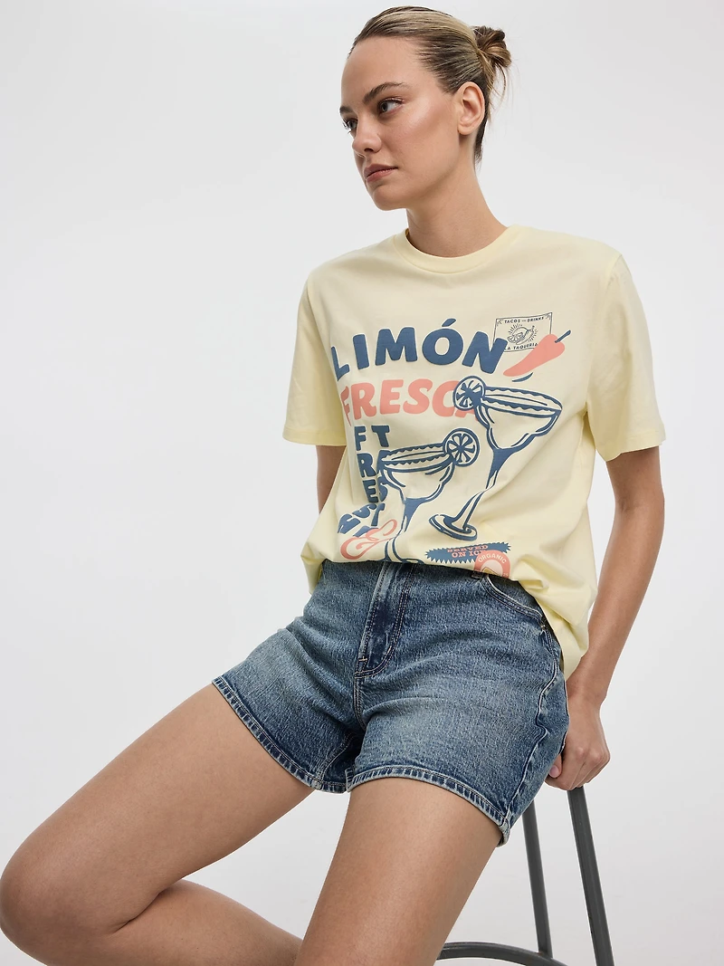 Short-Sleeve Crew-Neck Tee