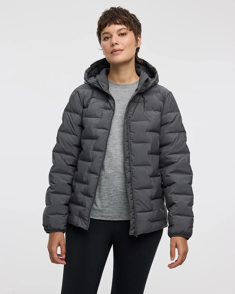 Quilted hooded Jacket - Hyba