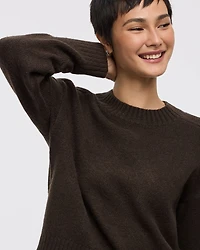 Long-Sleeve Crew-Neck PlushSoft Pullover