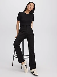 Boot-Leg Mid-Rise Jean
