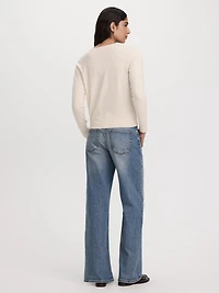 Crew-Neck Cardigan - R Essentials
