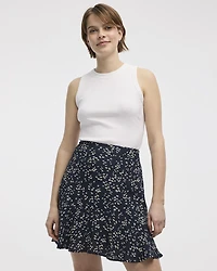 Mini jupe avec ourlet à volants