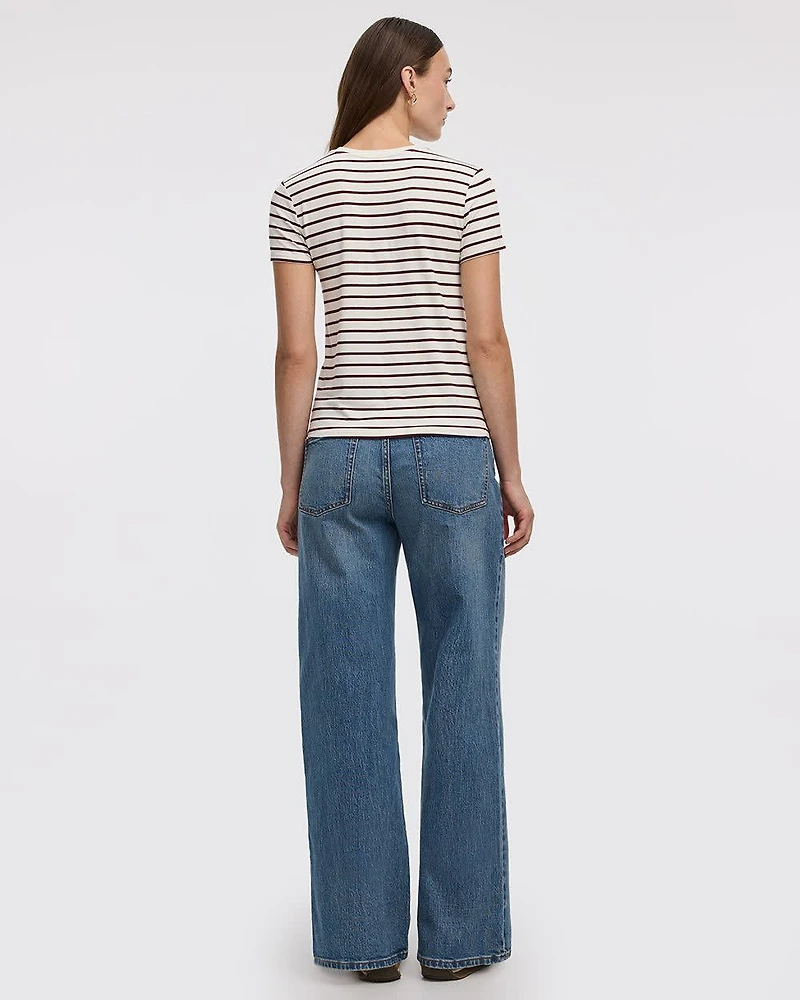 Short-Sleeve Crew-Neck Tee - R Essentials