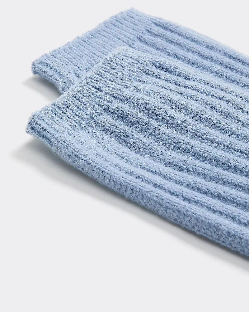 Cable-Knit Winter Socks