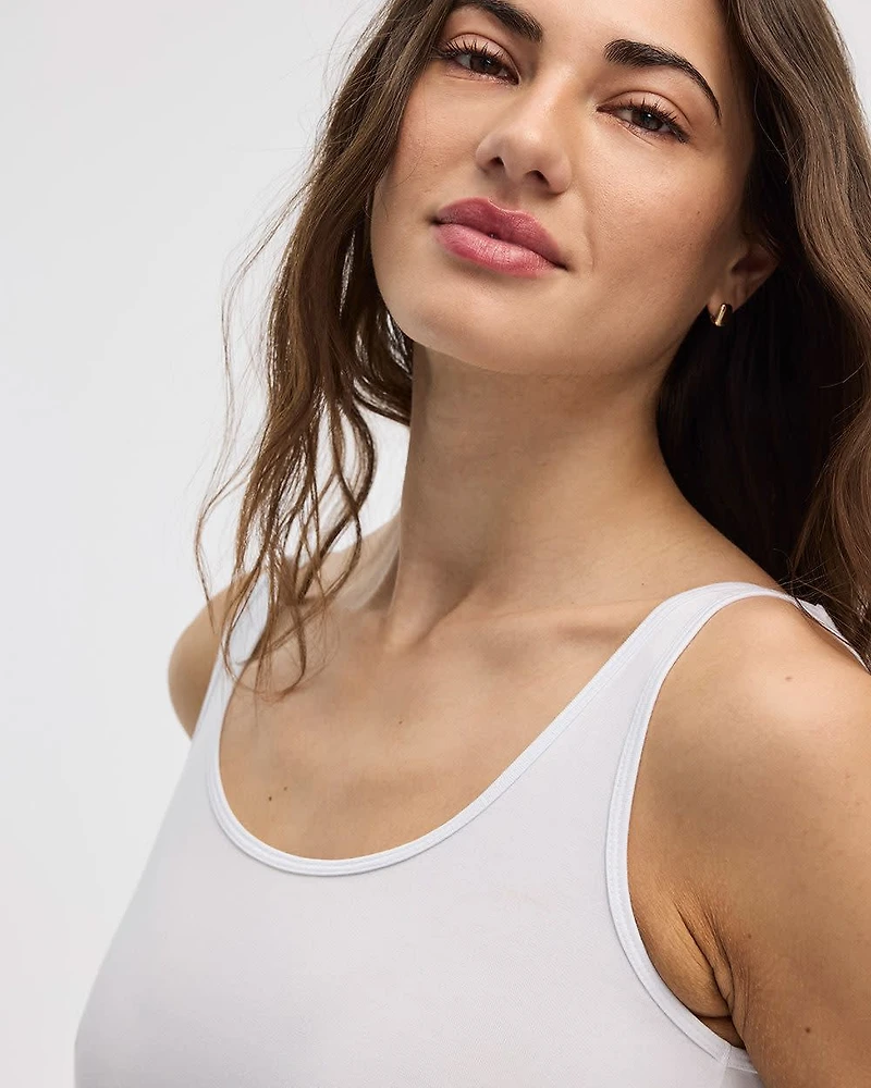 Camisole réversible à fines bretelles