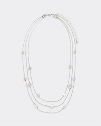 Three-Layer Beaded Necklace