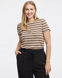 Short-Sleeve Crew-Neck Tee - R Essentials