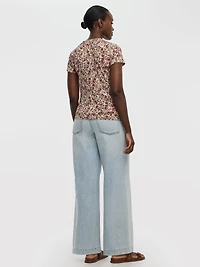 T-shirt à col rond - R Essentiels