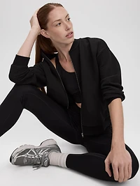 Veste style aviateur en jacquard - Hyba