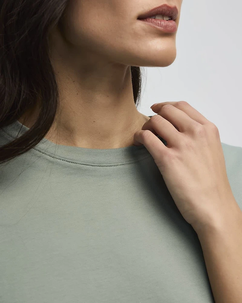 Boyfriend Crew Neck T-Shirt