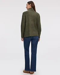 Long-Sleeve Turtleneck Pullover