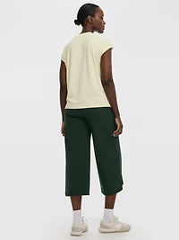 T-shirt à manches très courtes en mesh