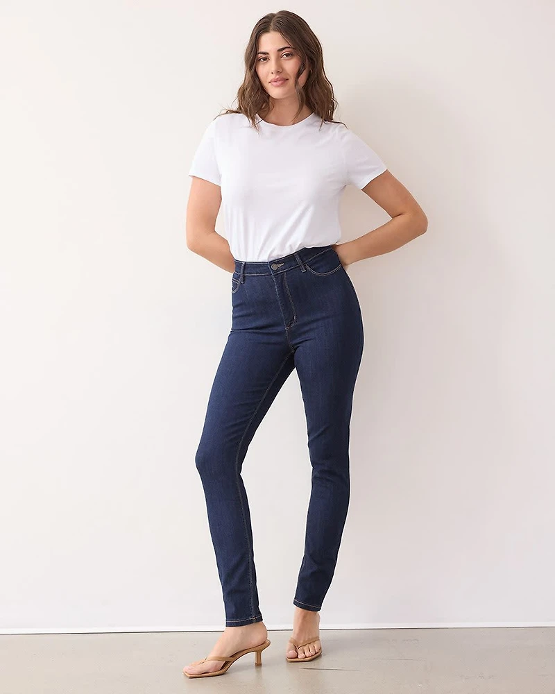 Skinny-Leg High-Rise Jean - The Signature (R) Curvy Fit