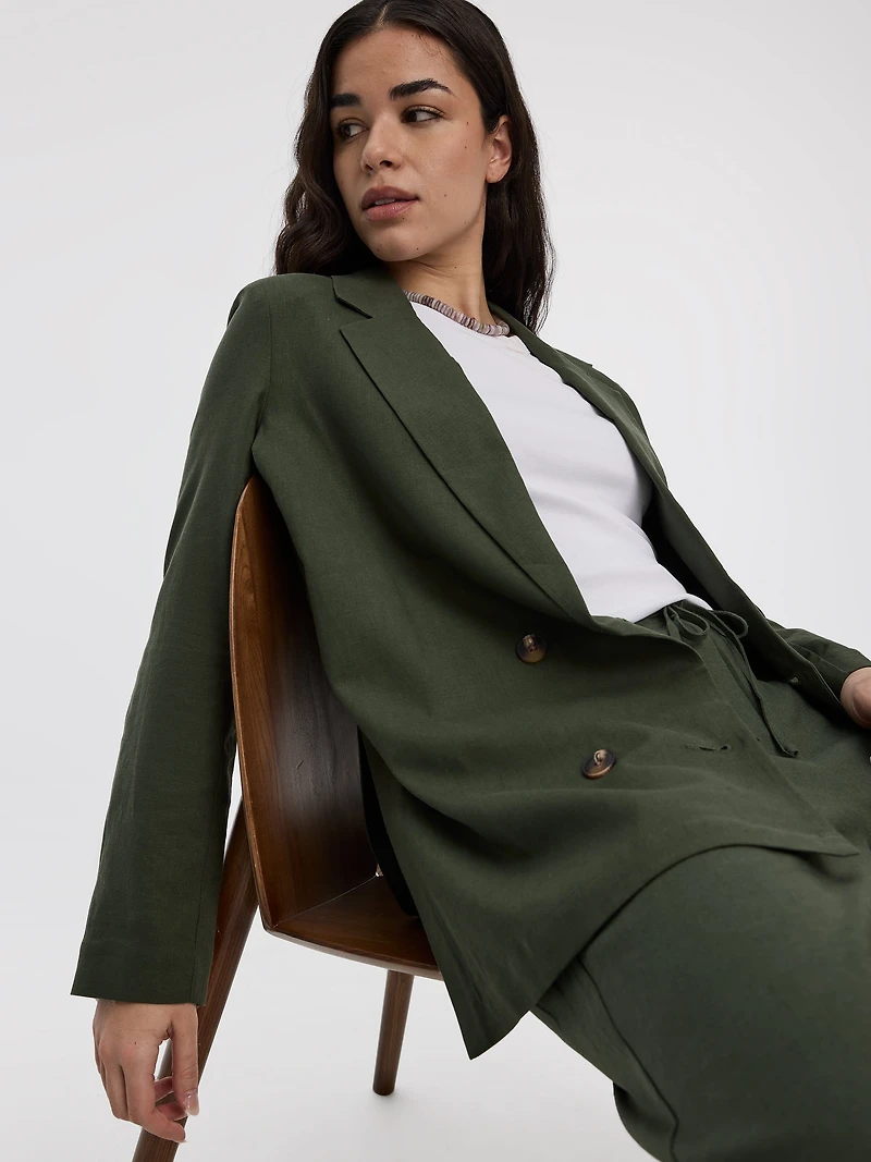 Double-Breasted Blazer