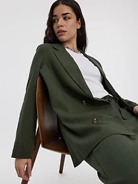 Double-Breasted Blazer