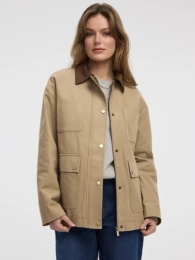 Veste en toile