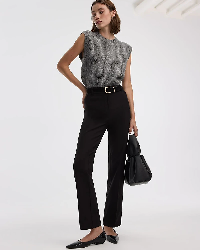 Straight-Leg High-Rise Pant - The Iconic (R)