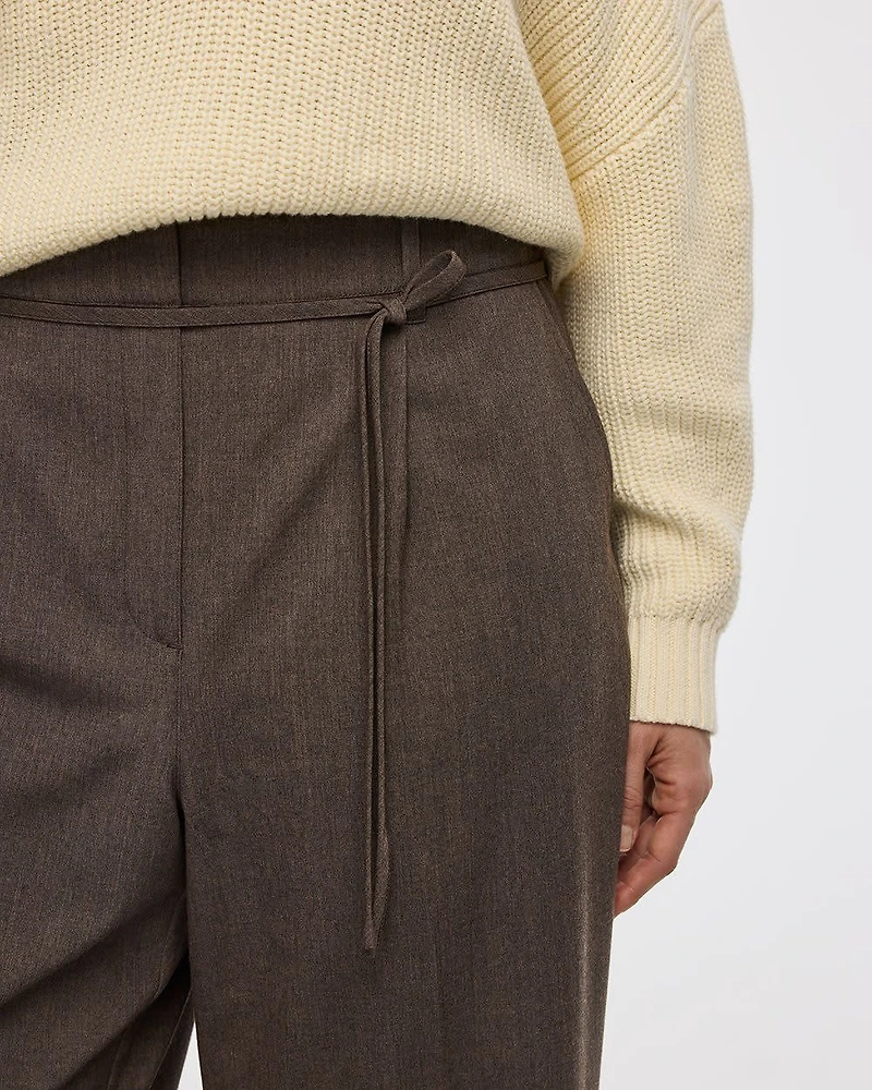 Wide-Leg High-Rise Pant