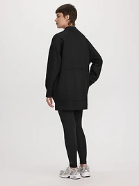 Long-Sleeve Open Cardigan with Pockets - HYLUX Hyba