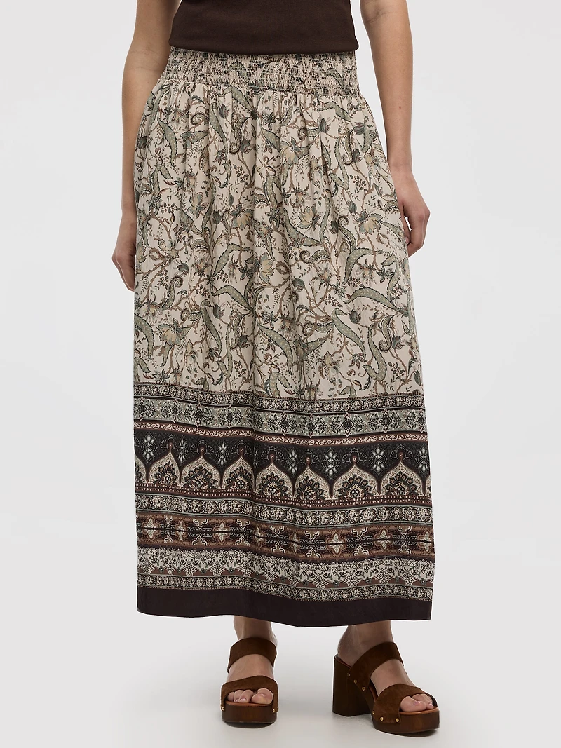A-Line Maxi Skirt