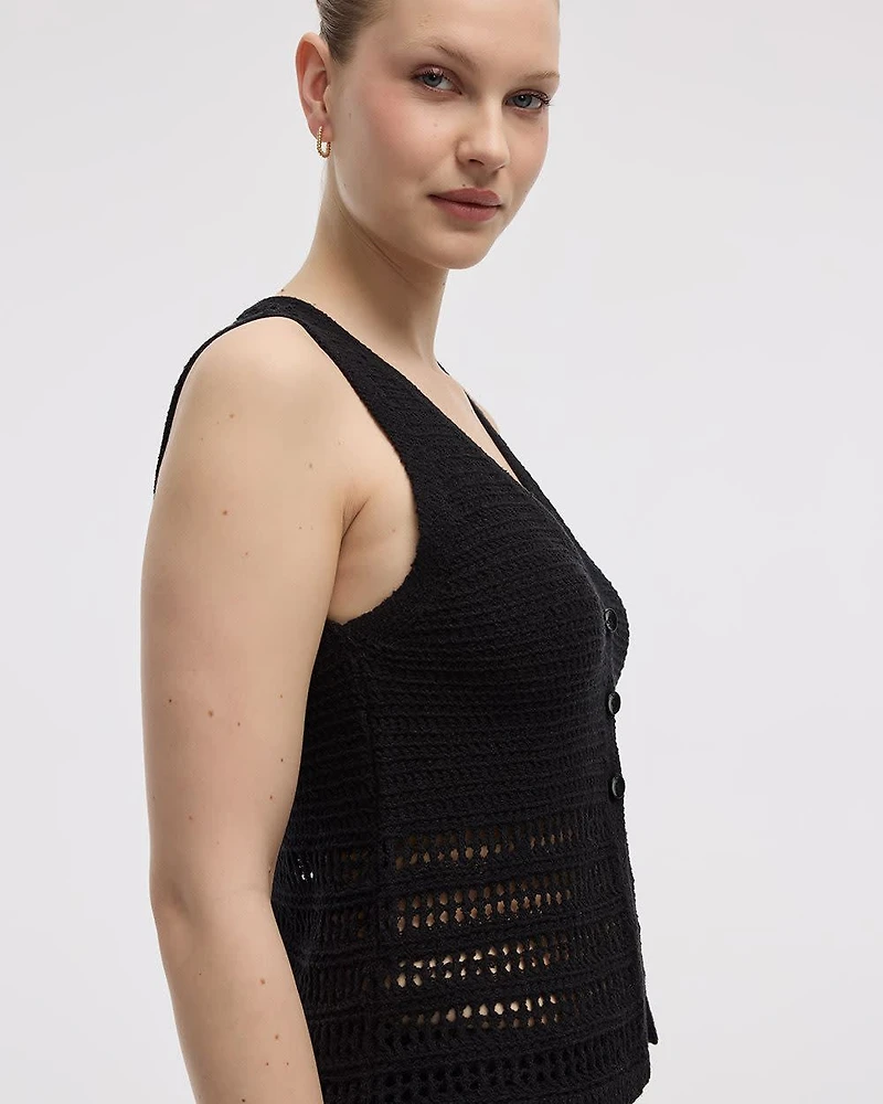 Débardeur en tricot