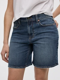 Short ample à taille mi-haute