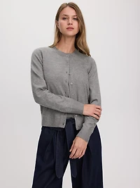 Crew-Neck Cardigan - R Essentials
