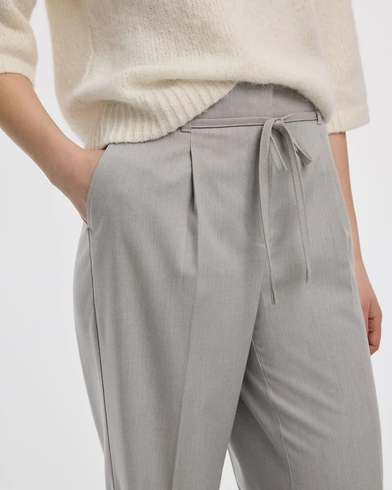 Wide-Leg High-Rise Pant