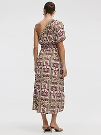 Robe maxi à épaule dénudée